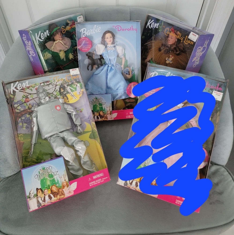 NEW Barbie Wizard of Oz collection